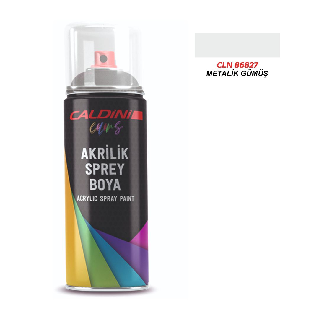 CALDINI AKRILIK METALIK GÜMÜS 400 ml.